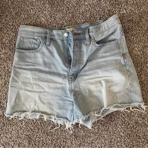 Madewell Mom Jean Short
